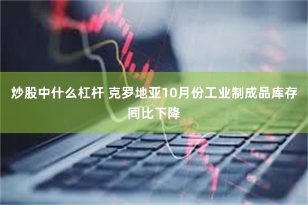 炒股中什么杠杆 克罗地亚10月份工业制成品库存同比下降