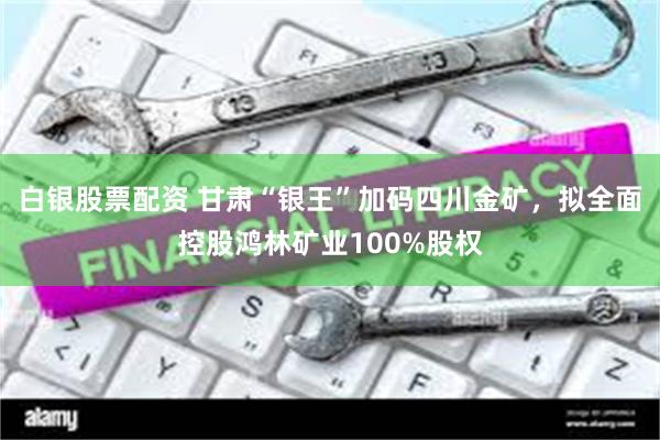 白银股票配资 甘肃“银王”加码四川金矿，拟全面控股鸿林矿业100%股权